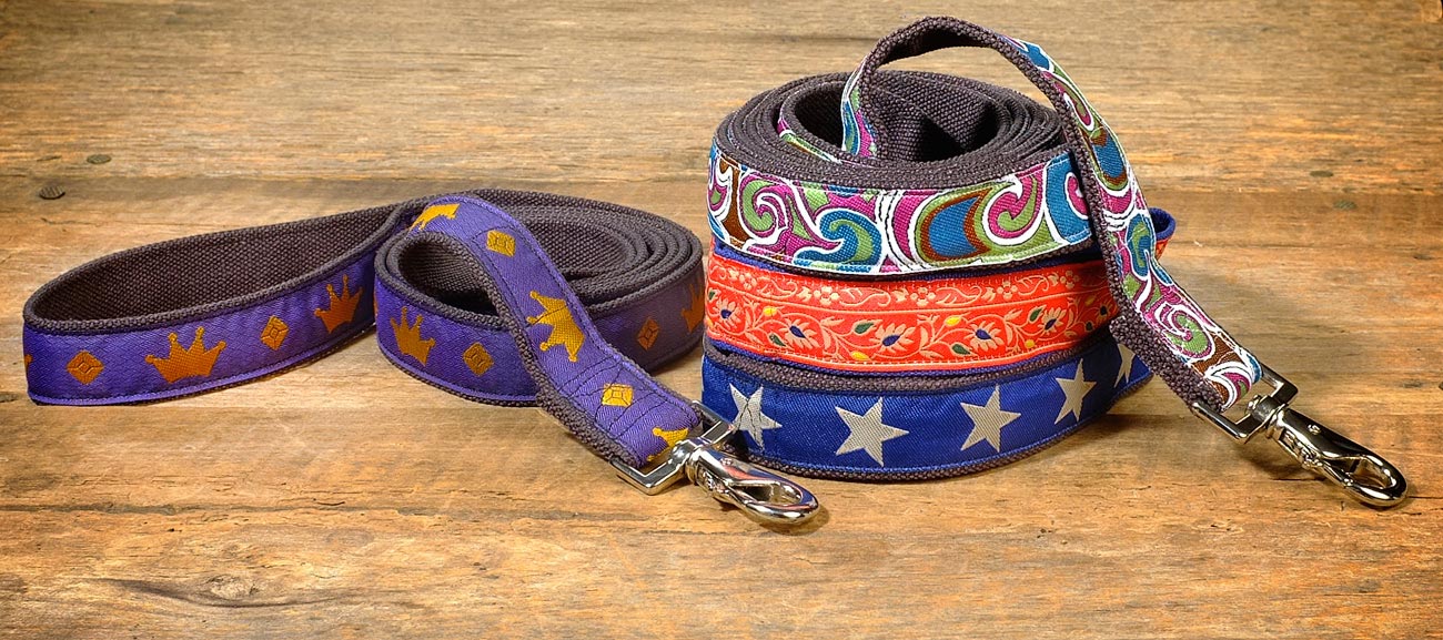 Decorative Hemp Leashes | Eco Friendly Dog Leash