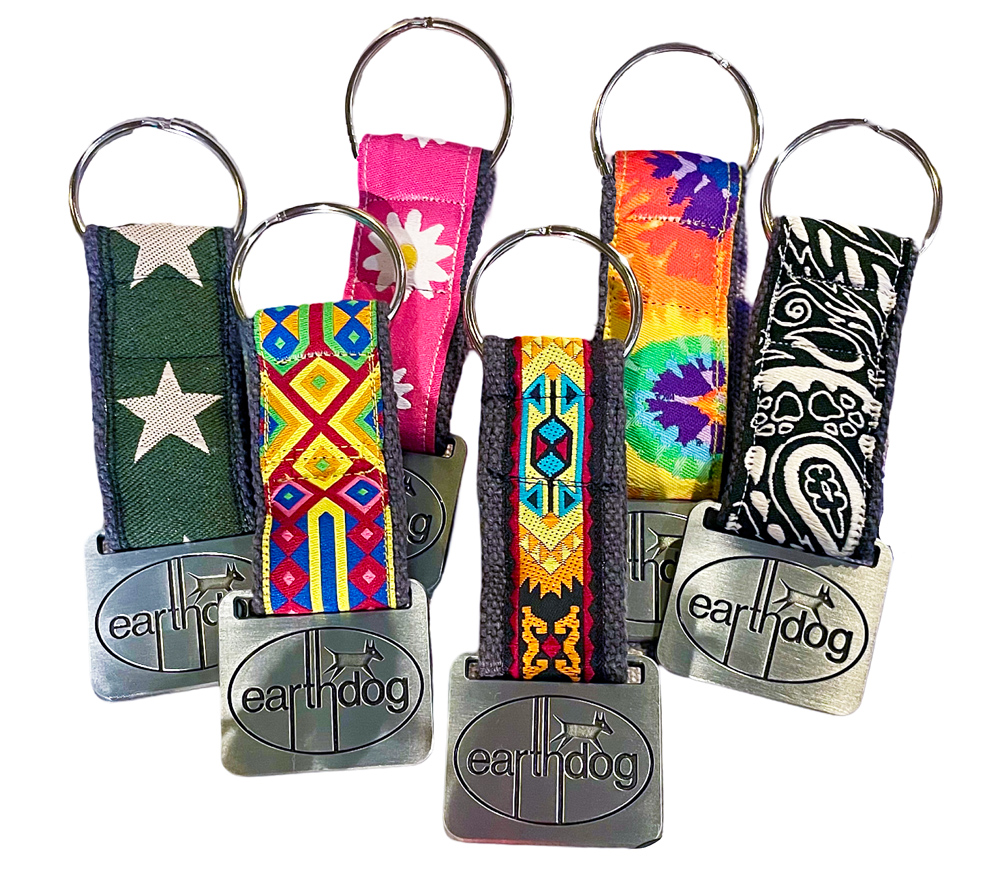 decorative hemp keychains 