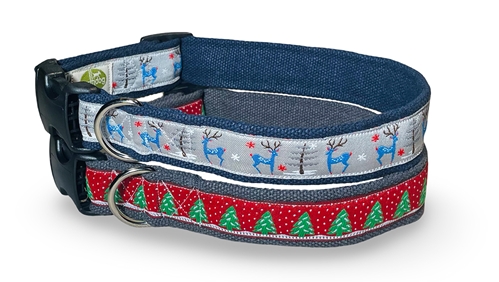 holiday drop - hemp adjustable collars - ed-drop