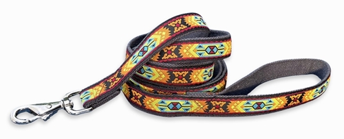 southwestern hemp leashes - earthdog-sw-leash